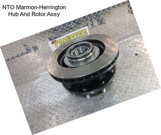 NTO Marmon-Herrington Hub And Rotor Assy