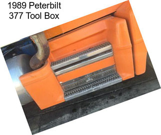 1989 Peterbilt 377 Tool Box