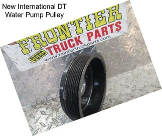 New International DT Water Pump Pulley