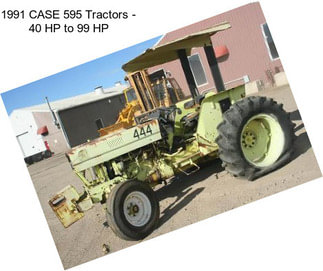 1991 CASE 595 Tractors - 40 HP to 99 HP