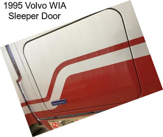 1995 Volvo WIA Sleeper Door