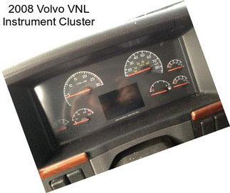 2008 Volvo VNL Instrument Cluster