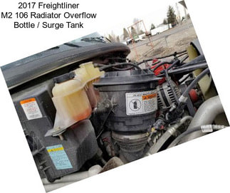 2017 Freightliner M2 106 Radiator Overflow Bottle / Surge Tank