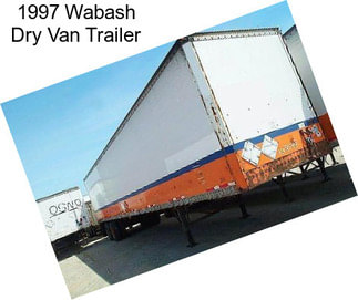 1997 Wabash Dry Van Trailer