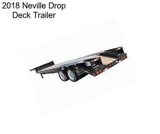 2018 Neville Drop Deck Trailer