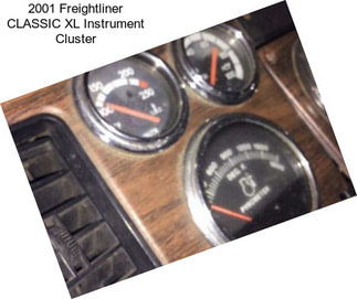 2001 Freightliner CLASSIC XL Instrument Cluster