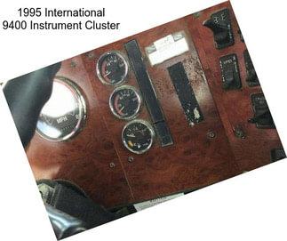1995 International 9400 Instrument Cluster