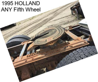 1995 HOLLAND ANY Fifth Wheel