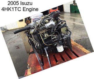 2005 Isuzu 4HK1TC Engine