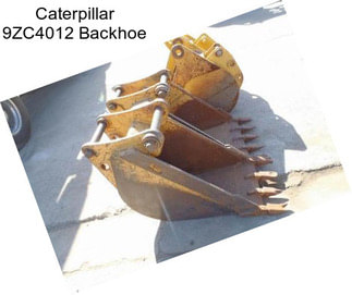 Caterpillar 9ZC4012 Backhoe