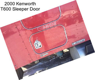 2000 Kenworth T600 Sleeper Door