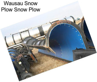 Wausau Snow Plow Snow Plow