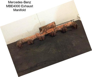 Mercedes-Benz MBE4000 Exhaust Manifold