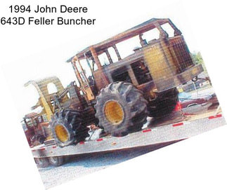 1994 John Deere 643D Feller Buncher