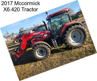 2017 Mccormick X6.420 Tractor