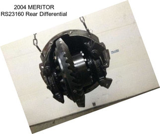 2004 MERITOR RS23160 Rear Differential