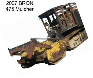 2007 BRON 475 Mulcher