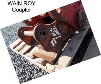 WAIN ROY Coupler