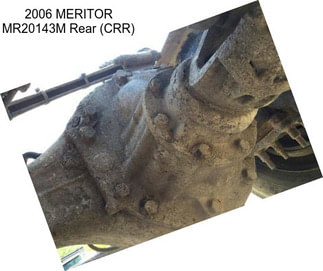 2006 MERITOR MR20143M Rear (CRR)