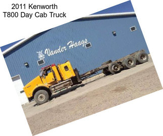 2011 Kenworth T800 Day Cab Truck