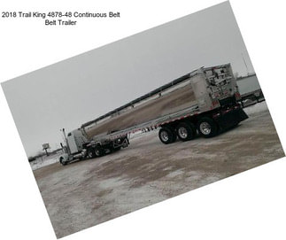 2018 Trail King 4878-48 Continuous Belt Belt Trailer