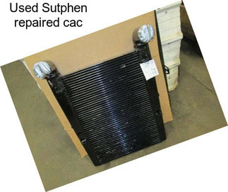 Used Sutphen repaired cac