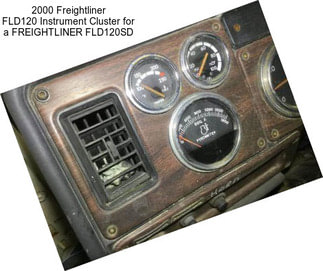 2000 Freightliner FLD120 Instrument Cluster for a FREIGHTLINER FLD120SD