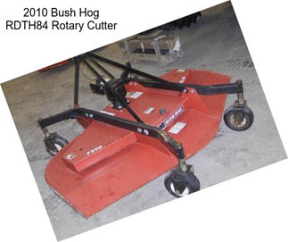 2010 Bush Hog RDTH84 Rotary Cutter