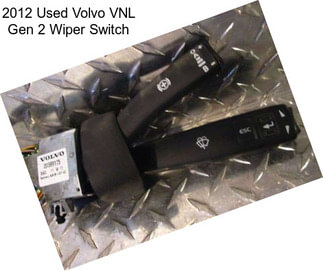 2012 Used Volvo VNL Gen 2 Wiper Switch