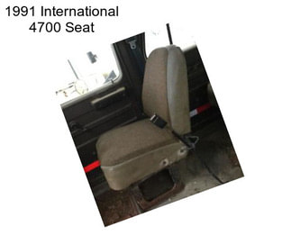 1991 International 4700 Seat