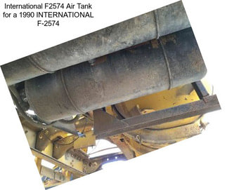 International F2574 Air Tank for a 1990 INTERNATIONAL F-2574