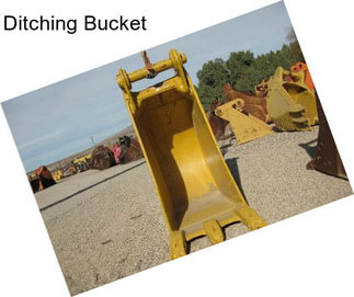 Ditching Bucket