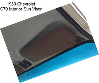 1980 Chevrolet C70 Interior Sun Visor