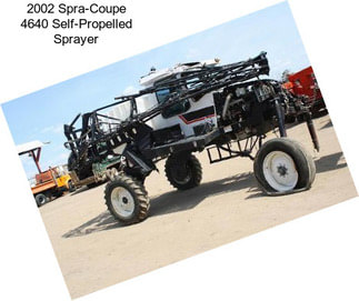 2002 Spra-Coupe 4640 Self-Propelled Sprayer