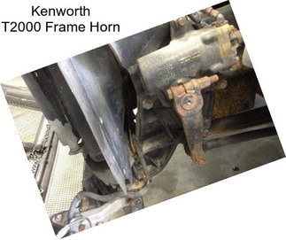 Kenworth T2000 Frame Horn