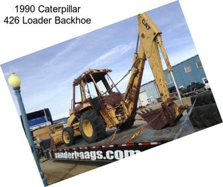 1990 Caterpillar 426 Loader Backhoe