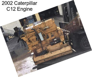 2002 Caterpillar C12 Engine