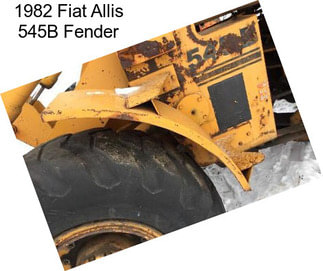 1982 Fiat Allis 545B Fender