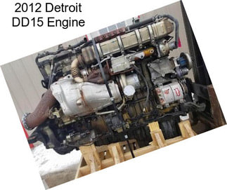 2012 Detroit DD15 Engine