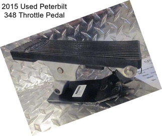 2015 Used Peterbilt 348 Throttle Pedal