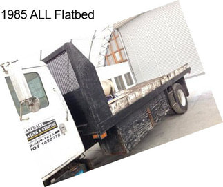 1985 ALL Flatbed