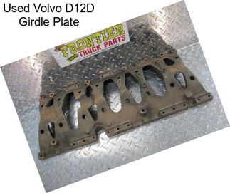 Used Volvo D12D Girdle Plate