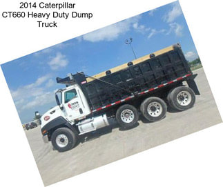2014 Caterpillar CT660 Heavy Duty Dump Truck