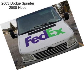 2003 Dodge Sprinter 2500 Hood