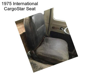 1975 International CargoStar Seat