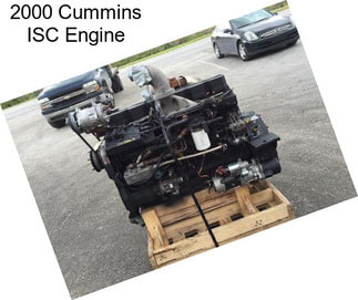2000 Cummins ISC Engine