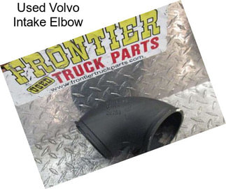 Used Volvo Intake Elbow