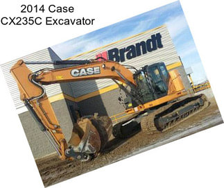 2014 Case CX235C Excavator