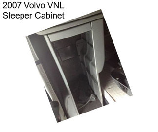 2007 Volvo VNL Sleeper Cabinet