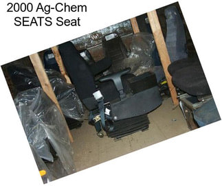 2000 Ag-Chem SEATS Seat